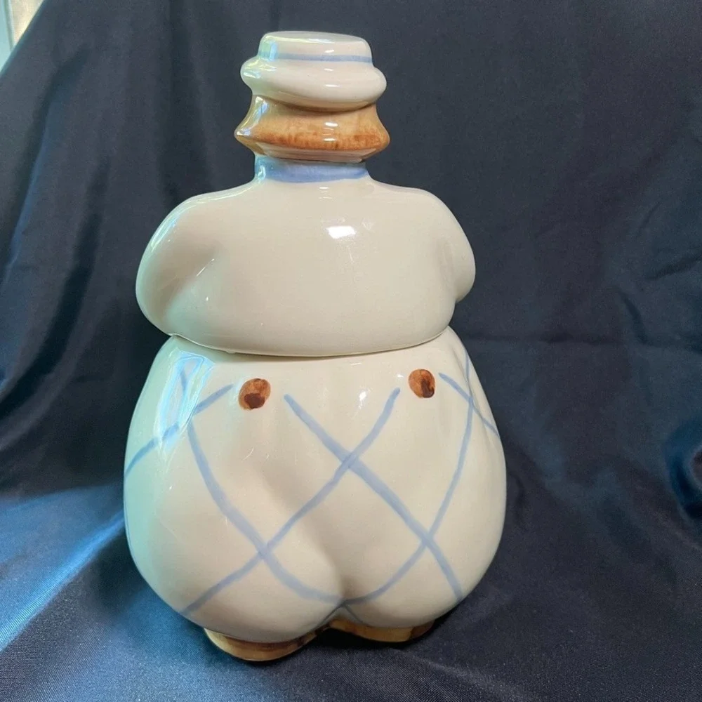 Vintage DeLee Art Dutch Boy‎ Cookie Jar USA Hand-Painted Ceramic 1940s–1950s